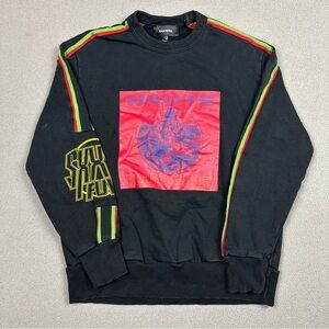 Diesel Black Henry Crewneck Sweatshirt